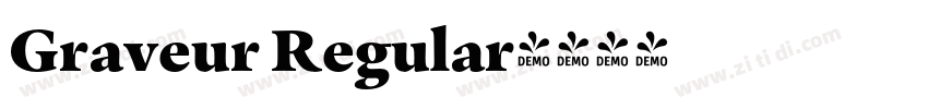 Graveur Regular字体转换 Graveur Regular字体转换